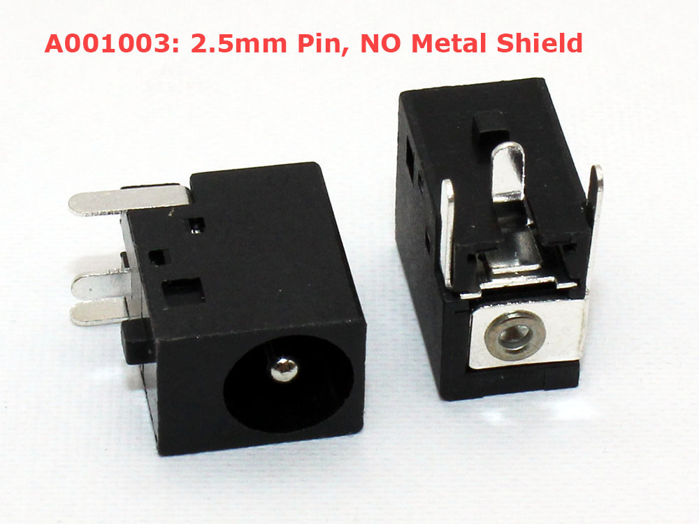 (image for) Packard Bell Acer Compaq ECS Fujitsu HP IBM 2.5mm Pin Laptop AC DC Power Jack Socket Connector Charging Port Replacement